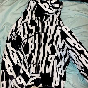 VS Pink zip up hoodie